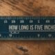 How Long Is Five Inches
